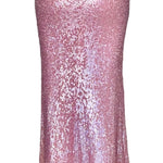 Donna Karan Pink Sequin Strapless Gown BACK PHOTO 3 OF 6
