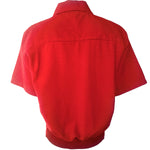 Maurice Holman 1950s Red Corduroy Shirt BACK PHOTO 3 OF 4