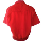 Maurice Holman 1950s Red Corduroy Shirt BACK PHOTO 3 OF 4