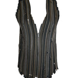 Zambesi Zipper Vest FRONT PHOTO ZIPPERS CLOSED 2 OF 7