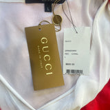 Gucci Red & White Cashmere Tank LABEL PHOTOS 4 OF 6