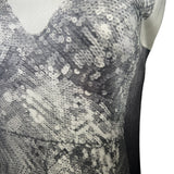 Maison Margiela Trompe L'oeil 2023 Re-Edition Tunic Faux Sequin Gown SEQUIN DETAIL 4 OF 7