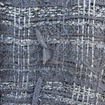 Chanel F/W 2005 Black Lightweight Metallic Tweed Cropped Jacket, tweed detail