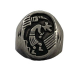 Hopi Kokopelli Sterling Silver Ring Size 10 FRONT PHOTO 1 OF 3