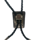 Rosco Scott Navajo Silver Bear Bolo BACK PHOTO 3 OF 4