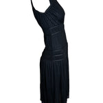  Issey Miyake Pleated Tiered Goddess Dress SIDE PHOTO 3 OF 5