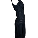  Issey Miyake Pleated Tiered Goddess Dress SIDE PHOTO 3 OF 5