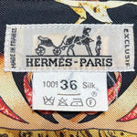 Hermes 1980s Pierres d'Orient et d'Occident Silk Button-Up Blouse LABEL PHOTO 9 OF 9