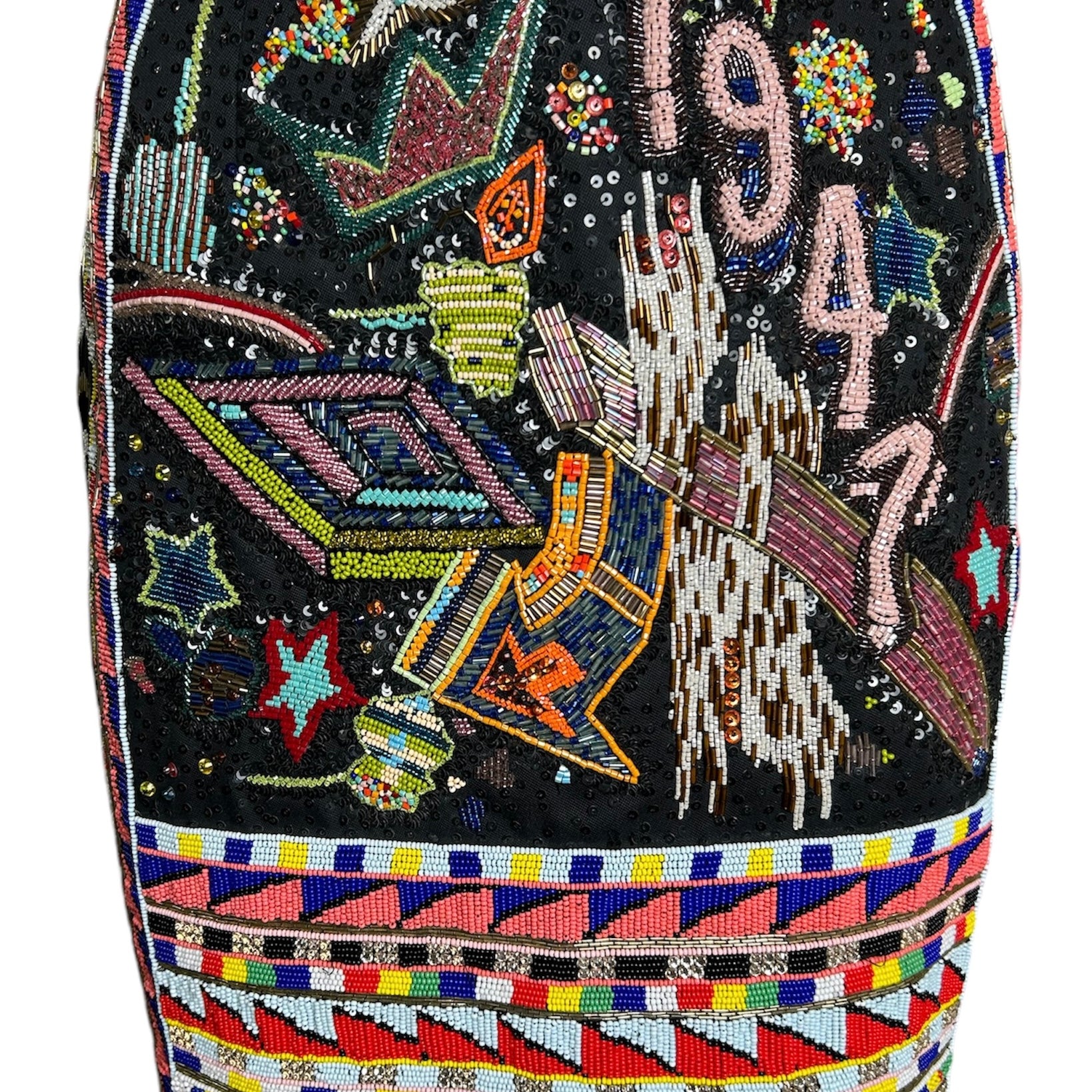 Emilio Pucci 2014 Heavily Beaded "1947" Skirt FRONT PHOTO 1 OF 9