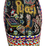 Emilio Pucci 2014 Heavily Beaded "1947" Skirt BACK PHOTO 2 OF 9