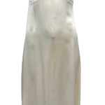  1930s Ivory Slipper Satin Bias Cut Bridal Ensemble GOWN FRONT 4 of 9