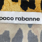 Paco Rabanne Leopard Button-Up Ruched Blouse LABEL PHOTO 5 OF 7