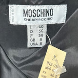 Moschino Cheap & Chic Alterations Themed Little Black Dress LABEL PHOTO 6 OF 7