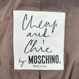 Moschino Cheap & Chic Leopard Button Up Jacket LABEL PHOTO 5 OF 6