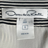 Oscar de la Renta Spring 2011 Nautical Striped Silk Overalls Jumpsuit LABEL PHOTO 7 OF 7