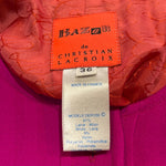 Christian Lacroix 1990s Hot Pink Skirt Suit, label