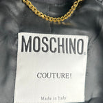 Moschino Couture 3D Embroidered Roses Black Suit Ensemble LABEL PHOTO JACKET 6 OF 8