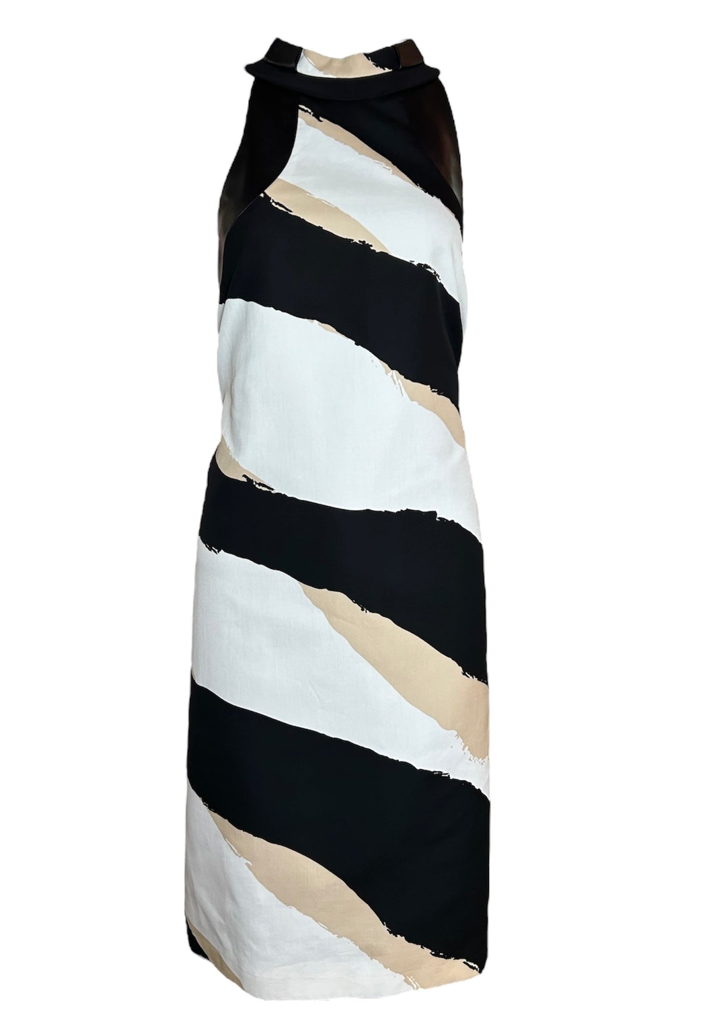 Gucci Tricolor High Neck Dress Plus Sized FRONT PHOTO 1 OF 6