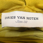 2000s Dries Van Noten Sexy Silk Halter Blouse with Beaded Straps, label