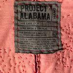 Project Alabama Magenta Patchwork Geometric Design Wrap Dress LABEL PHOTO 7 OF 7