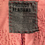 Project Alabama Magenta Patchwork Geometric Design Wrap Dress LABEL PHOTO 7 OF 7