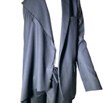  Maison Martin Margiela 90s "Unfinished" Avant-Garde Pantsuit Ensemble PROFILE PHOTO DETAIL 2 OF 11