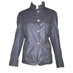 Jil Sander Grey Leather Jacket FRONT PHOTO 1 OF 6