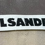 Jil Sander Grey Leather Jacket LABEL PHOTO 5 OF 6