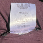 Gucci by Tom Ford F/W 2001 Eggplant Jersey Ruched Skirt, tag