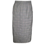 Yves Saint Laurent 80s Houndstooth Suit/Skirt Ensemble SKIRT PHOTO 5 OF 7