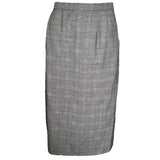 Yves Saint Laurent 80s Houndstooth Suit/Skirt Ensemble SKIRT PHOTO 5 OF 7