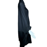 Junya Watanabe Comme Des Garcons F/W 2008 Black Wool Cocoon Dress SIDE PHOTO 5 OF 8