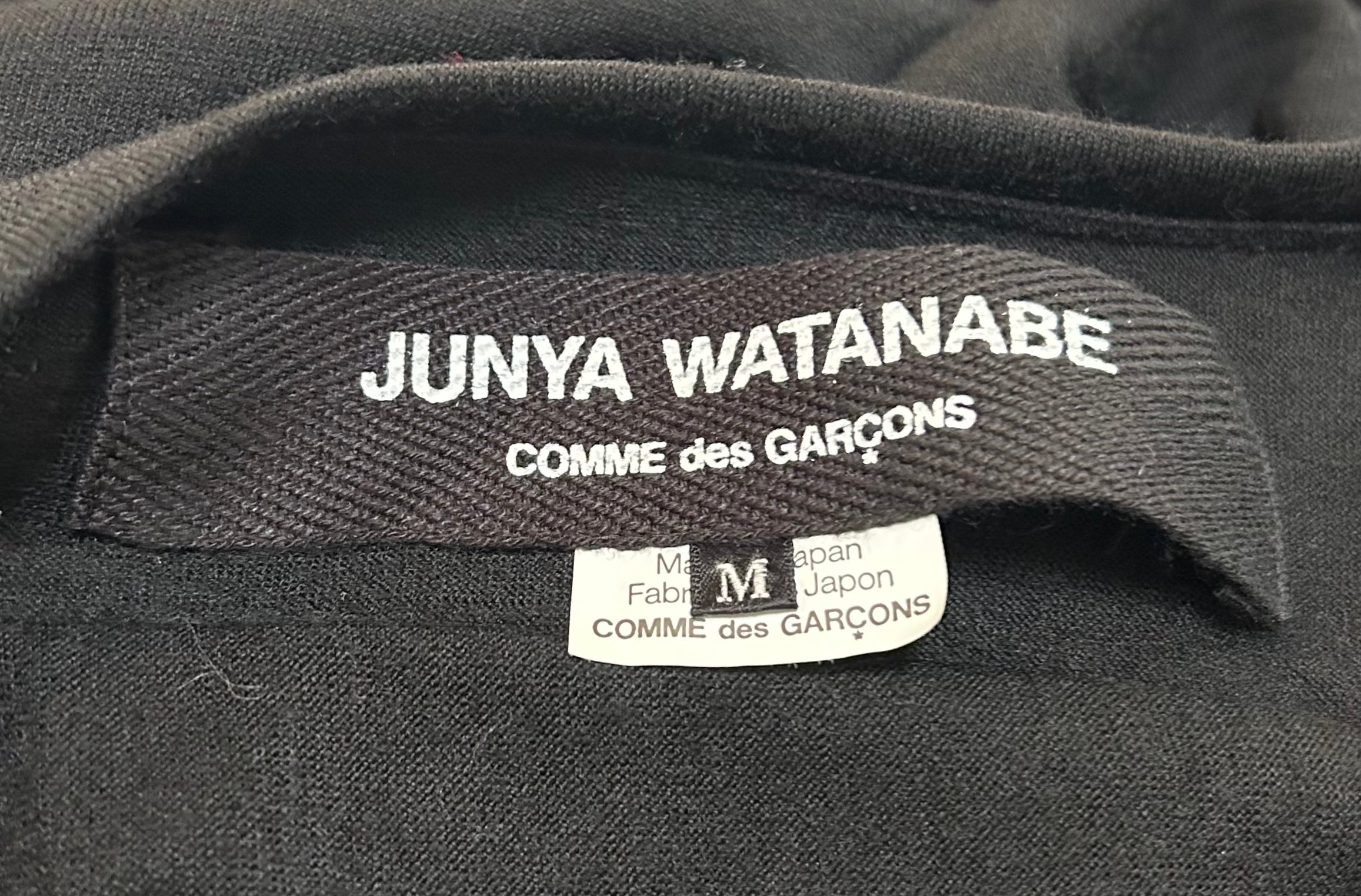 Junya Watanabe Comme Des Garcons F/W 2008 Black Wool Cocoon Dress TAG PHOTO 7 OF 8 