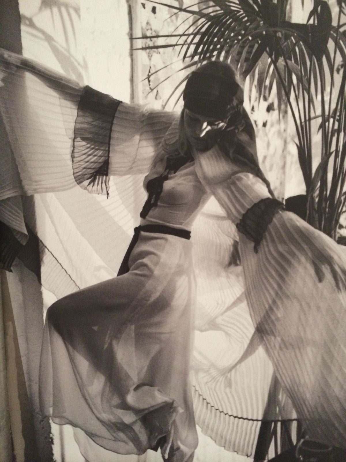 Penny Slinger wearing a Thea Porter from her  Summer 1972 collection.