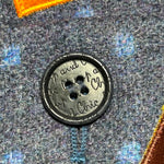 Moschino Cheap and Chic Wool Velvet Flowers Suit Ensemble  BUTTON ENGRAVED CHEAP AND CHIC PHOTO 8 OF 8