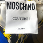 Moschino 2010's Animal & Hand Pop Art Print Dress LABEL