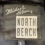 Michael Hoban North Beach Leather Fall 1991 Motorcycle Jacket with Silver and Gold Panther, label