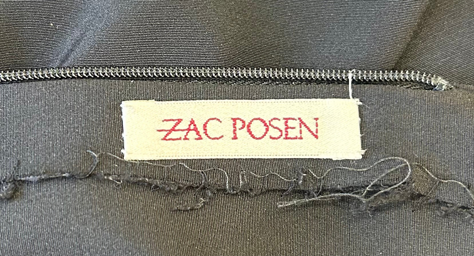 Zac Posen Iconic 2002 "Pianist" Dress LABEL PHOTO 7 OF 7