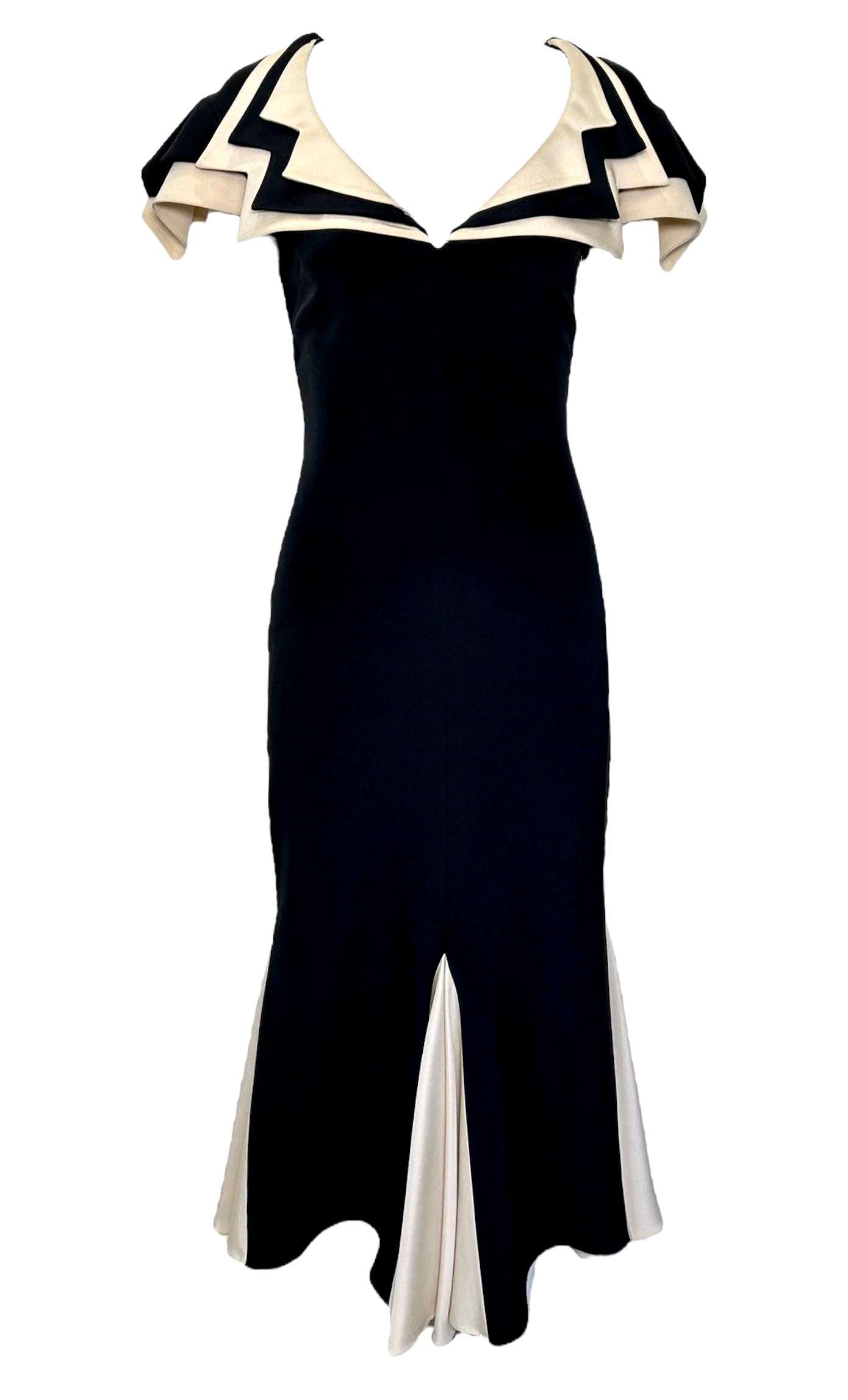 Zac Posen Iconic 2002 "Pianist" Dress FRONT PHOTO 2 OF 7