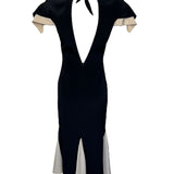 Zac Posen Iconic 2002 "Pianist" Dress BACK PHOTO 4 OF 7