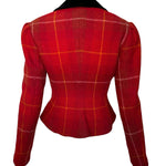 Vivienne Westwood 1994 "On Liberty" Harris Tweed Jacket BACK PHOTO 4 OF 10