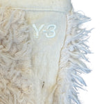 Y-3 Yohji Yamamoto x Adidas Cream Wool Fur Shorts HOLE PHOTOS AND EMBROIDERED LOGO AT POCKET 6 OF 7