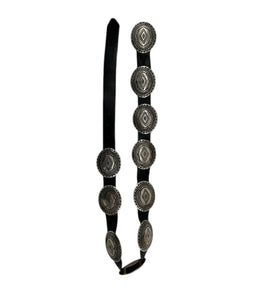 New pewter concho belt Silver Navajo Concho Belt main image 3