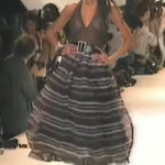 Screenshot from The Fashion Channel on YouTube, Dior S/S 1994 Runway