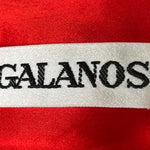 Galanos Multicolor 1990s Red Silk Jacquard Gown LABEL 5 of 5