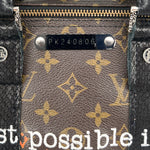 Louis Vuitton x Phillip Karto 2020s Pop Art Painted Monogram Keepall 45, serial number