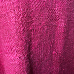 Bonnie Cashin for Sills 1960's Hot Pink Belted Dress and Tweed Cape Ensemble, TEXTURE CLOSE UP