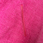 Bonnie Cashin for Sills 1960's Hot Pink Belted Dress and Tweed Cape Ensemble, pocket detail