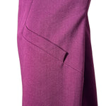 Valentino Early 1970s TWA Flight Attendant's Tunic Pants Ensemble, pocket detail