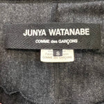 Junya Watanabe COMME des GARÇONS F/W 2008 Charcoal Grey Cocoon Sweater, label